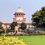 Supreme court of India building in New Delhi, India. bbb